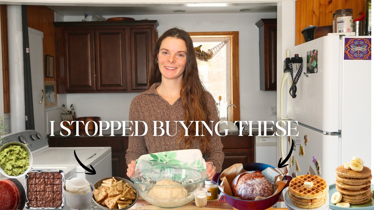 14 Homemade Foods I Stopped Buying at the Grocery Store To Save Money and Eat Better