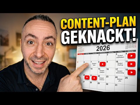 Der Contentplan, den kleine YouTuber wirklich brauchen