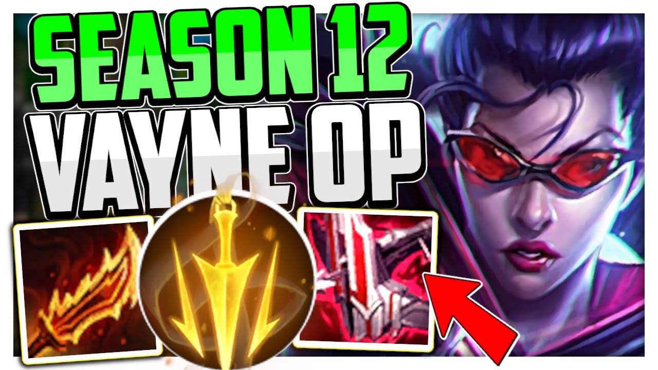 Uplifted astronomi hvordan How to Play Vayne Top Lane & CARRY Season 12 + Best Build/Runes | Vayne  Guide S12 League of Legends - YouTube