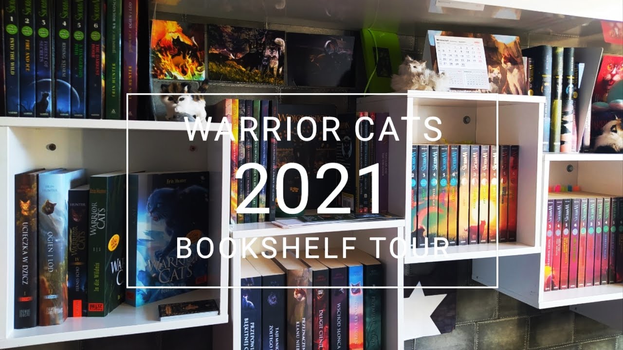 Moja kolekcja Wojowników 2021// WARRIOR CATS BOOKSHELF TOUR