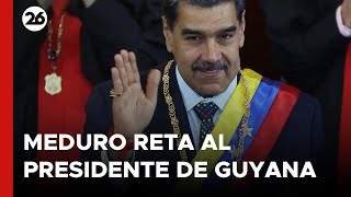 MADURO llama “ZELENSKI DEL CARIBE” al PRESIDENTE de GUYANA y lo invita a una REUNIÓN por TERRITORIOS