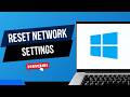 How to Reset Network Settings in Windows 11 to Fix Internet Connection