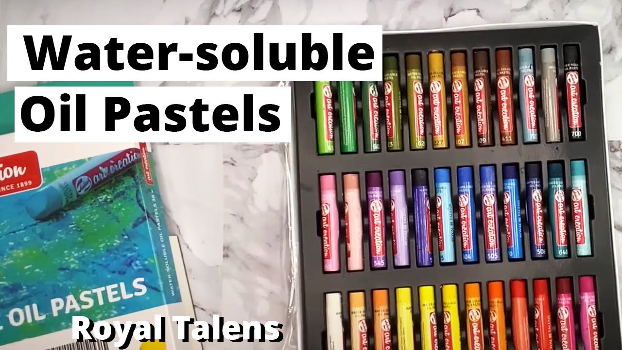 Water-soluble oil pastels from Royal Talens - art creation - I was