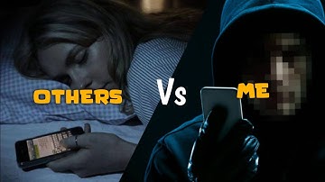 Others 💩 vs Me 🤫 at night | hacker attitude status 🧑‍💻 | #hackox