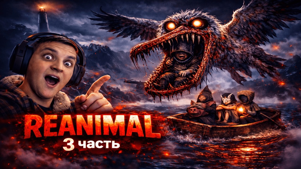 ОН УТАЩИЛ ЕГО НА МАЯК 😱 | REANIMAL #3