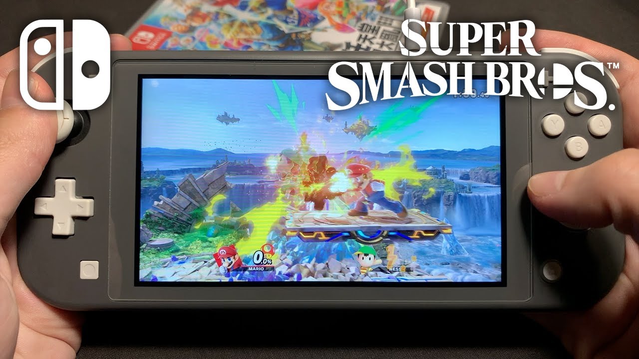 Smash Bros. Ultimate on Nintendo Switch Lite YouTube