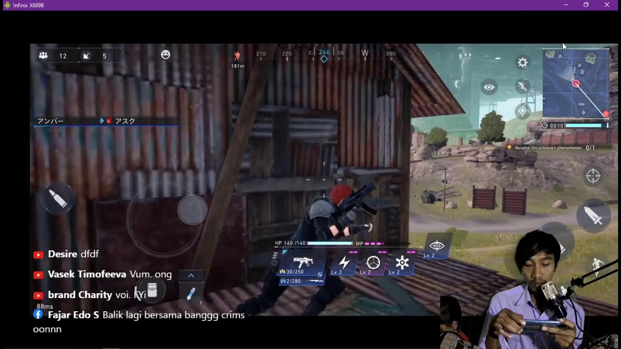 Bang Crimson's Live broadcast