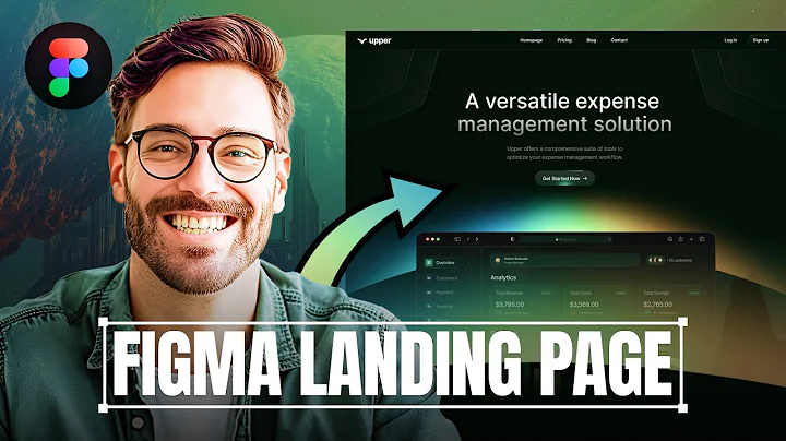Stunning Landing Page Tutorial in Figma