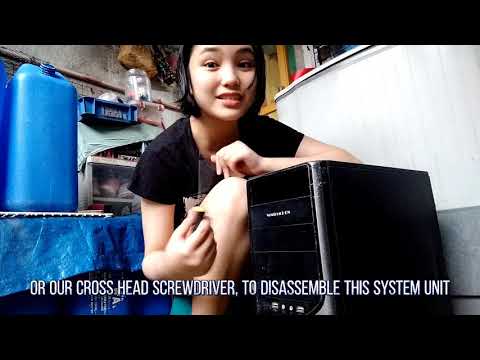How to disassemble a System Unit? Step by Step - Performance ICT Grade 9