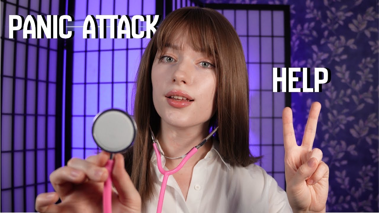 ASMR Доктор успокоит вашу тревогу / ролевая игра школьной медсестры 💜