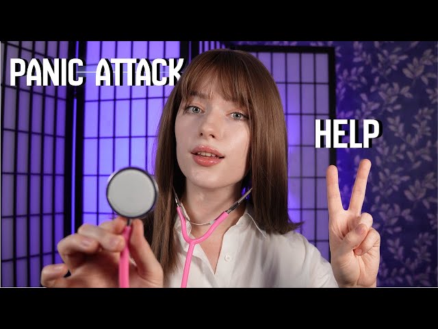 ASMR Doctor Calms Your Anxiety / school nurse roleplay 💜