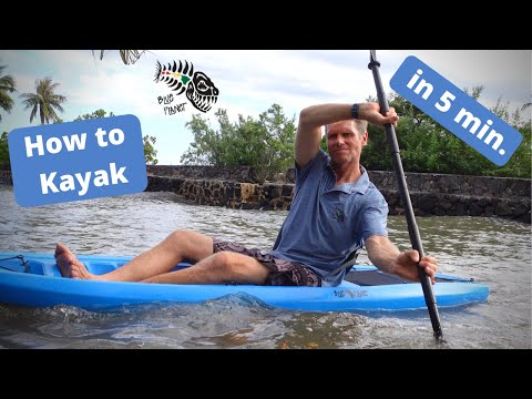 How to Kayak in 5 Minutes: kayaking made easy for beginners with sit on top kayak