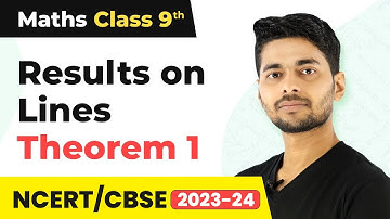 Results on Lines (Theorem 1) - Euclid’s Geometry | Class 9 Maths