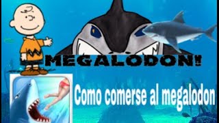 Hungry Shark Evolution / Como comerse el Megalodon con cualquier tiburon