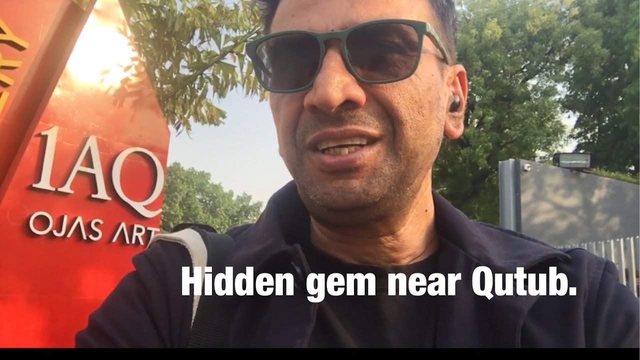 Hidden gem right next to Qutub; 1AQ which houses Ojas art gallery, a
