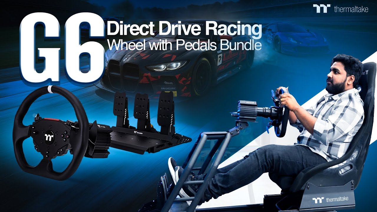 Thermaltake G6 Direct Drive Racing Wheel 🔥Thermaltake G6 Direct Drive Racing Wheel – Unboxing & First Look 🏎️ ...