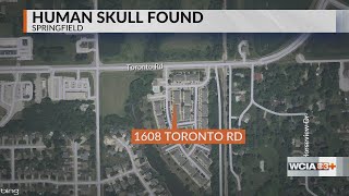 Human skull discovered in Springfield creek; coroner and police investigating