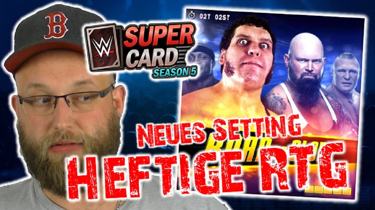 WWE SUPERCARD Grinding | Harte RTG | neues Setting | WM35 bisher | deutsch