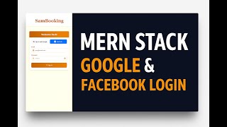 Mern Stack Authentication Tutorial Google Facebook Login Integration 2025