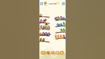 Bird Sort Colour GAMEPLAY LEVEL 114🔥Subscribe Channel@8-Bit games🔥