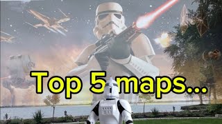 Top 5 Battlefront original maps…
