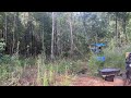Prepping Garden for 2026...Clearing Trees with HUAYEE excavator...Off Grid Living