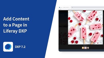 How to Add Content to a Page in Liferay DXP