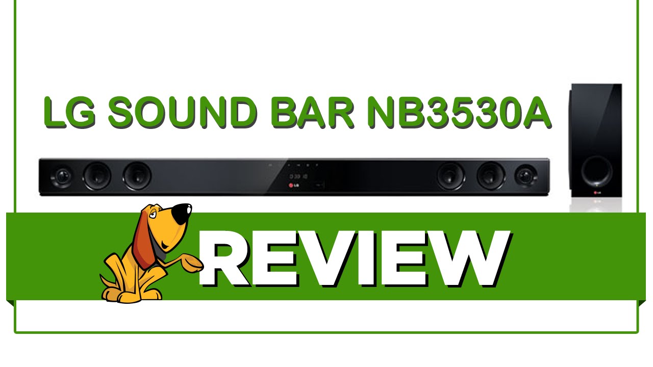 Sound Bar LG NB3530A Review YouTube
