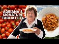 91yr old Adriana makes her signature Tagliatelle | Pasta Grannies