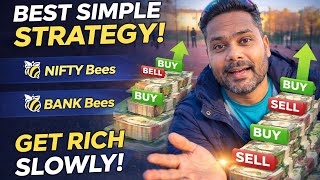 Volatile Market में Best Strategy? Nifty Bees + Bank Bees Step Strategy