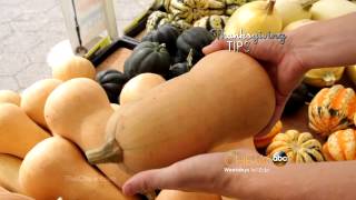 The Chew: Thanksgiving Tips - Picking Squash