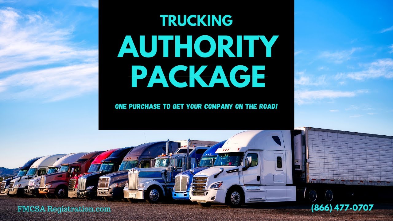 Trucking Authority Package A breakdown so you can get same day