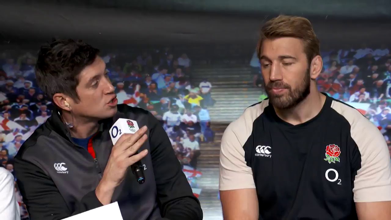 O2 Inside Line Live: Robshaw previews England v Japan - YouTube