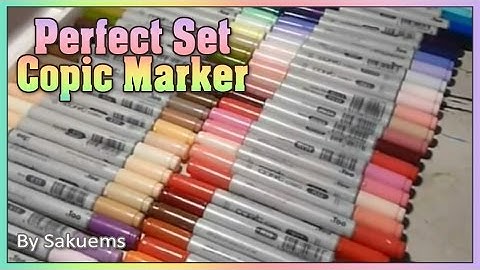 How To Build The "PERFECT" Set of Copic Maker by Sakuems