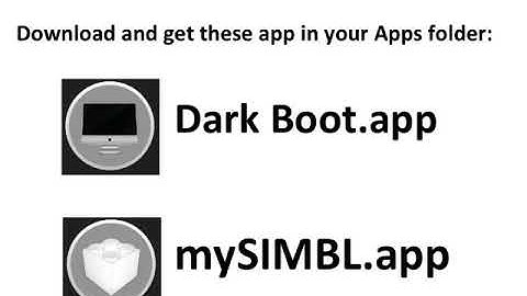 Get Dark mode - macOS 10.14 Mojave feature for macOS 10.12 & 10.13