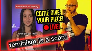Feminism is a SCAM Real Talk with Viewers
This TikTok of a former feminist made us all think differently. Join us!
SUPERCHATS ARE HUGELY APPRECIATED. I would like to thank:
- Alisha Holder and MadDog Lambert for the HUGE financial support in my streams
- Pokkito for being one of my earliest big supporters
- Louca and KontrolKrazy for the loyalty and help in moderation
Follow me on:
DISCORD: https://discord.gg/MXncGyer5C Feminism is a SCAM Real Talk with Viewers