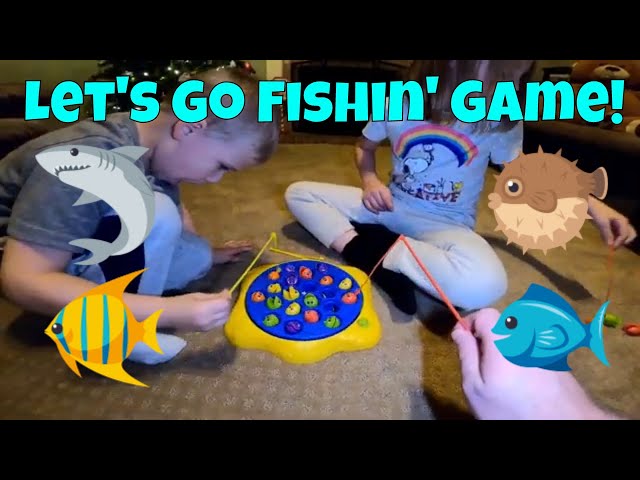 Under the Sea Let's Go Fishin' game! Fun Fishing Game for kids! 