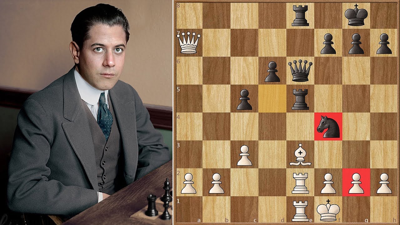 Before the bitterness; Capablanca and Alekhine playing their first