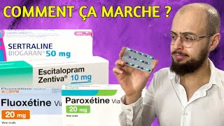 Les ANTIDÉPRESSEURS : Paroxétine, Escitalopram, Sertraline, Fluoxétine… On en parle !