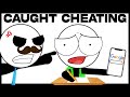 Caught cheating in school