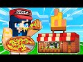 Building a PIZZA PARLOR in Minecraft!