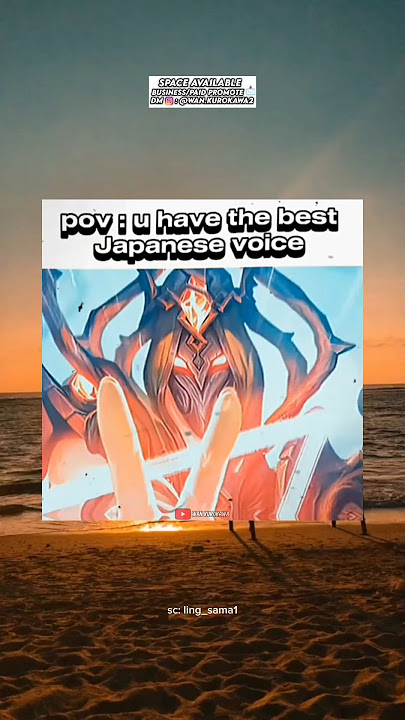 Best Voice Japanese?💀 #mememobilelegends #japan  #argus  #mobilelegends #indian #mlbb