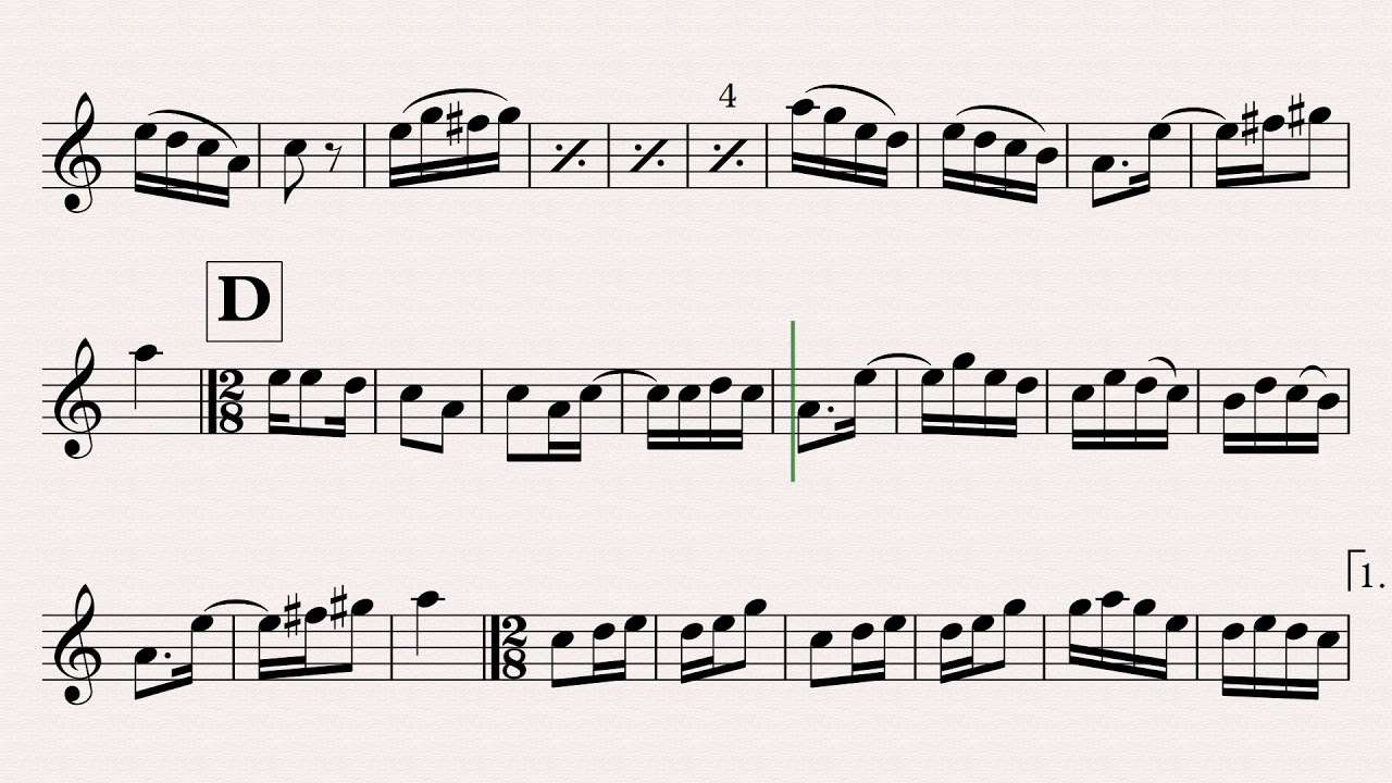 7 Introducciones de Huayno en La menor - Bajo Baritono  Bb - Cesar Augusto Ruiz Chulan