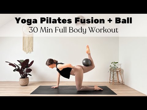 30 Min Full Body YOGA PILATES, Strengthen + Stretch