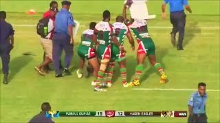 PNG rugby fight | 2016 Semi Final | Players vs Officials