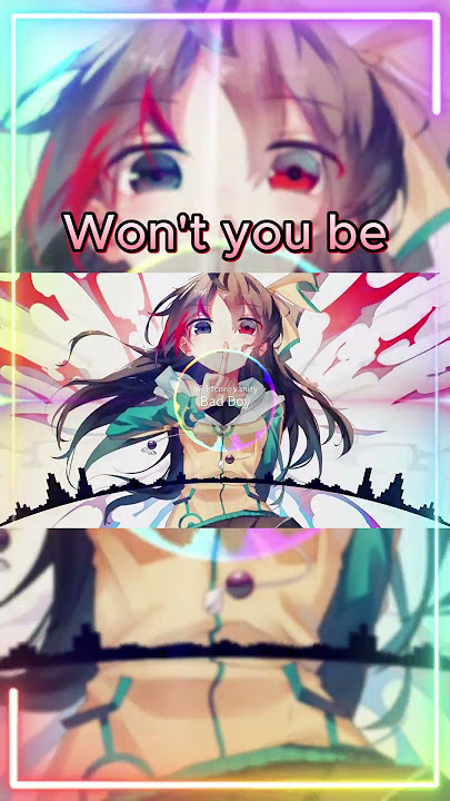 Nightcore -Bad boy Lyrics 【Switching vocals】//Cascada