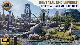Universal Epic Universe | 🌌 Celestial Park Full Walking Tour, Part 1 of 5 (no commentary)