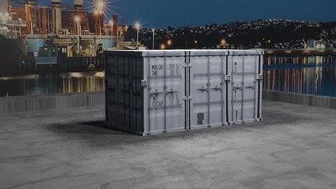 Blender Tutorial: Make a Simple Low Poly Shipping Crate in Blender Part 1