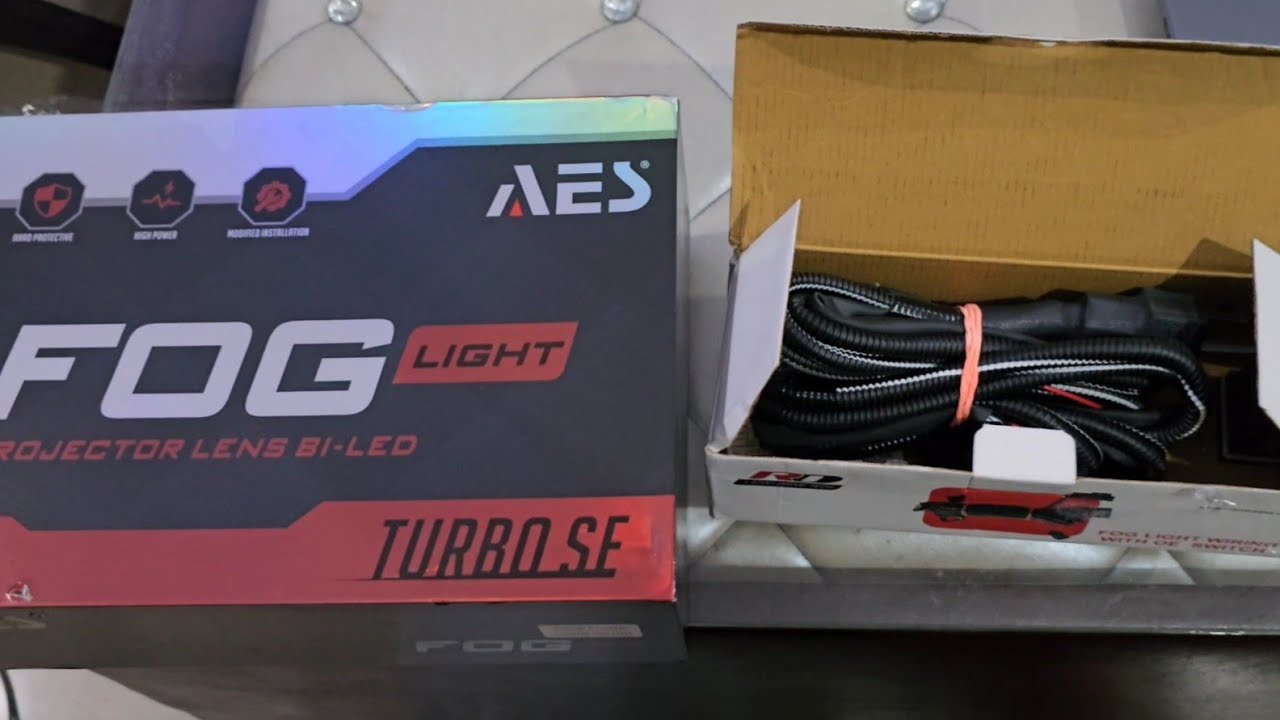 AES Turbo Dual Laser Tri-Color LED Fog Light Installation (Grand Vitara)