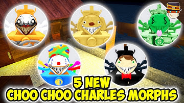 [UPDATE 28] ☄️ How to get ALL 5 NEW CHOO CHOO CHARLES MORPHS | Roblox
